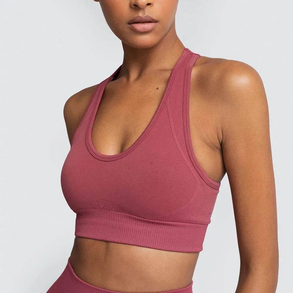 2022 Seamless Yoga Set Workout Clothes for Women Sport Set Outfit