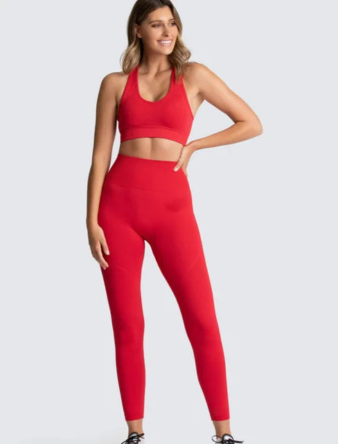 2022 Seamless Yoga Set Workout Clothes for Women Sport Set Outfit