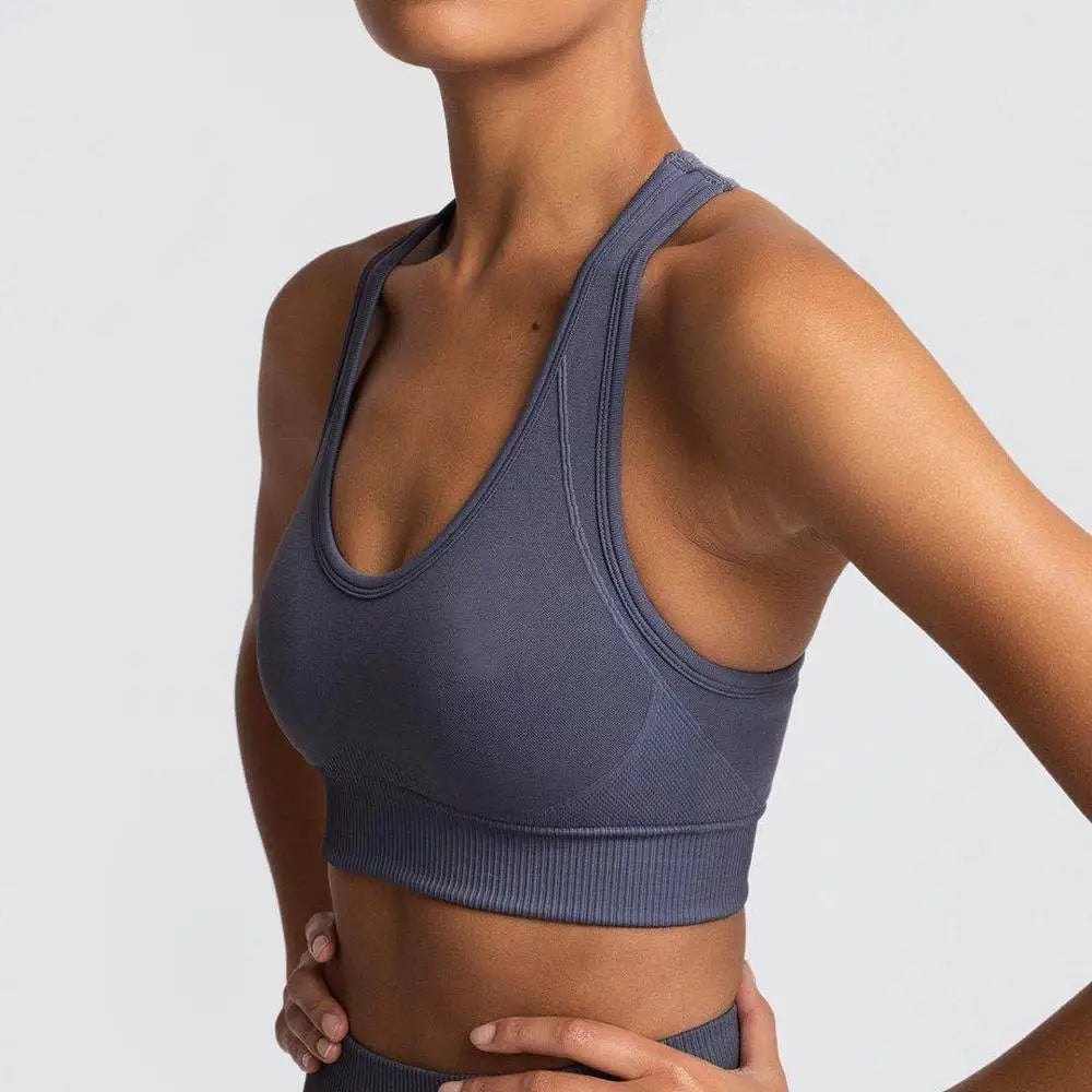 2022 Seamless Yoga Set Workout Clothes for Women Sport Set Outfit