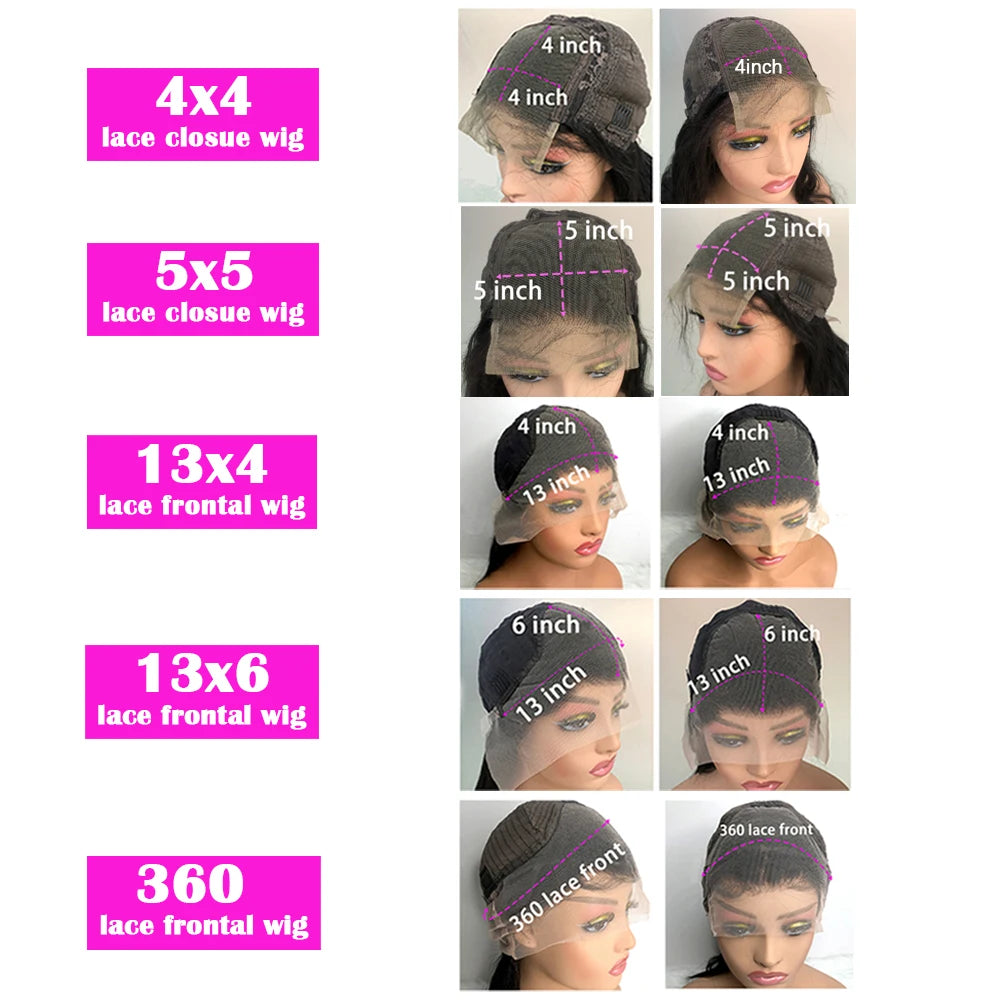 Chocolate Brown Lace Front Wigs 13x6 Hd Human Hair