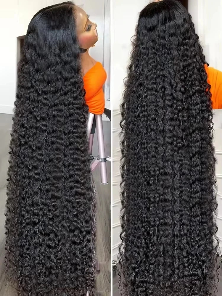 Deep Wave Frontal Wig Hd Lace Wigs On Clearance Sale 13x4 13x6 Water Wave