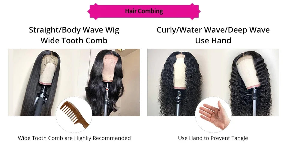 30 32 34 Inch 13x4 Lace Wig 13X6 Human Hair Lace Frontal Wig Body
