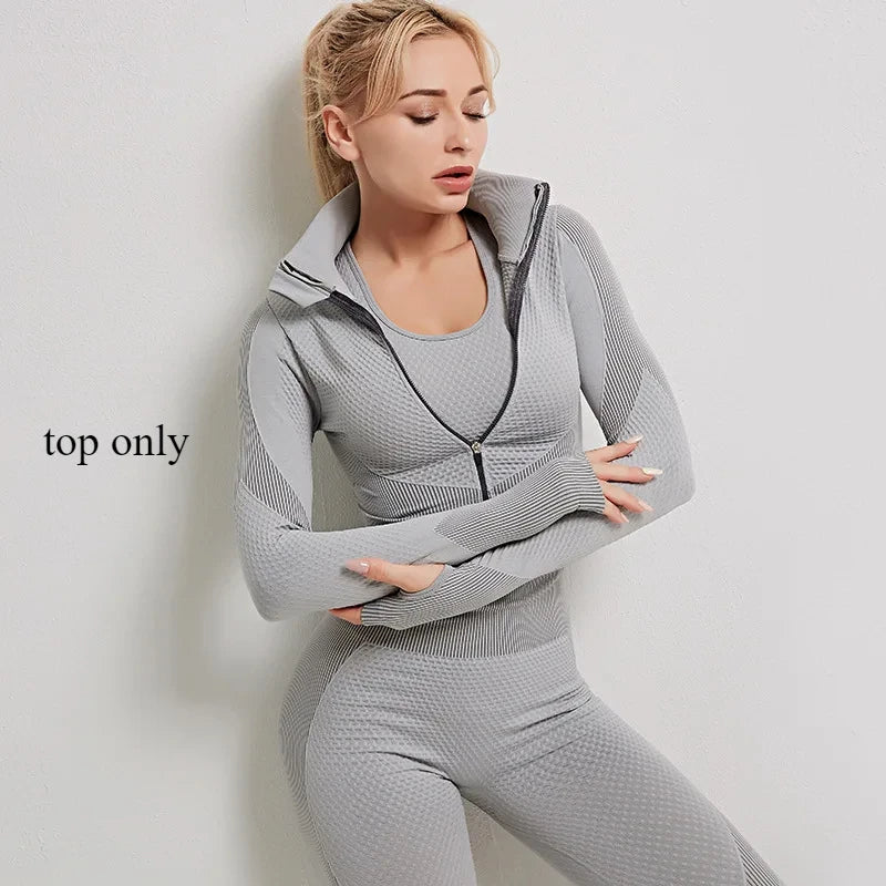 Gym Wear Yoga Top Bra Sports Outfits Seperately Sold Fitness Leggings