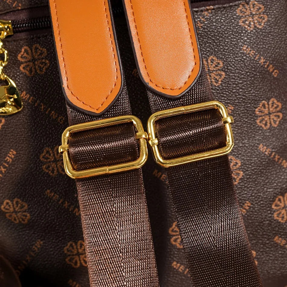 Women's Leather Backpack High-grade Texture Portable