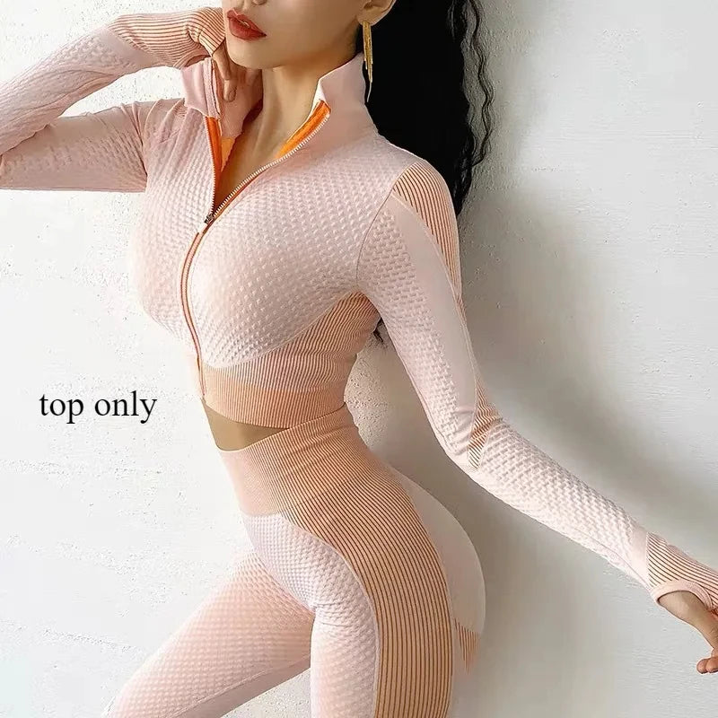 Gym Wear Yoga Top Bra Sports Outfits Seperately Sold Fitness Leggings