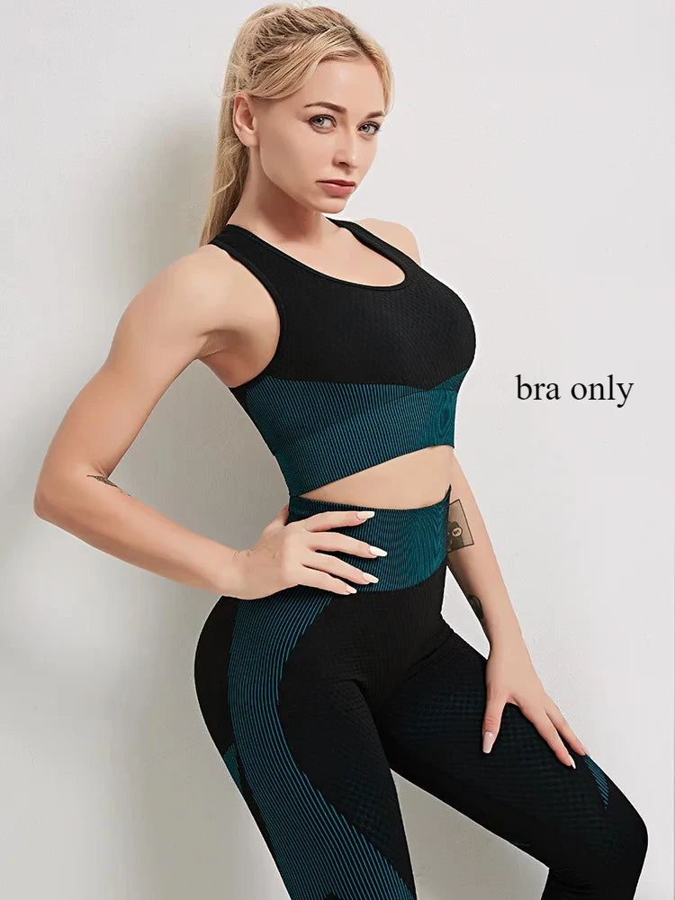 Gym Wear Yoga Top Bra Sports Outfits Seperately Sold Fitness Leggings