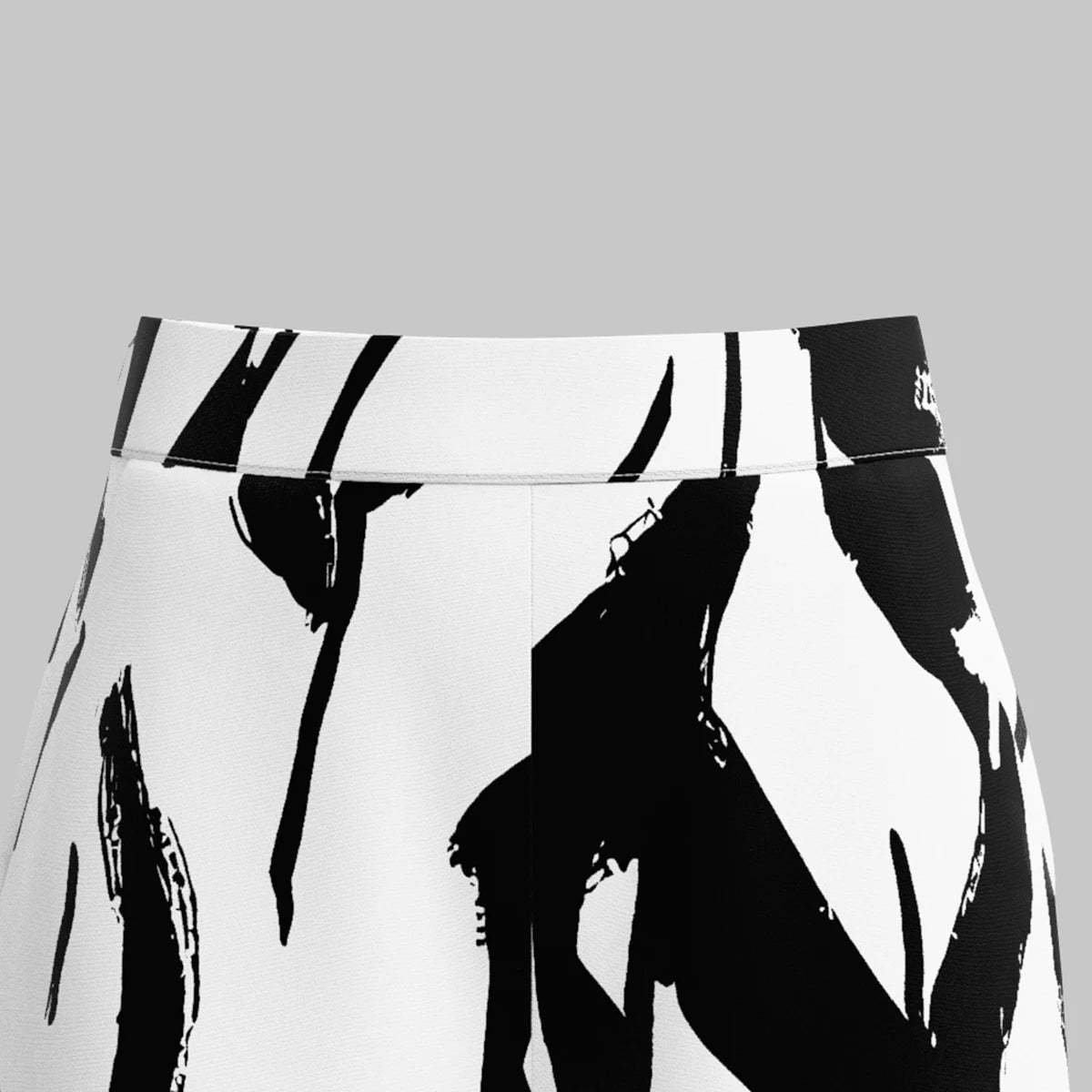 Mia Muse Women's Pants All Season Fashion Wild Graffiti