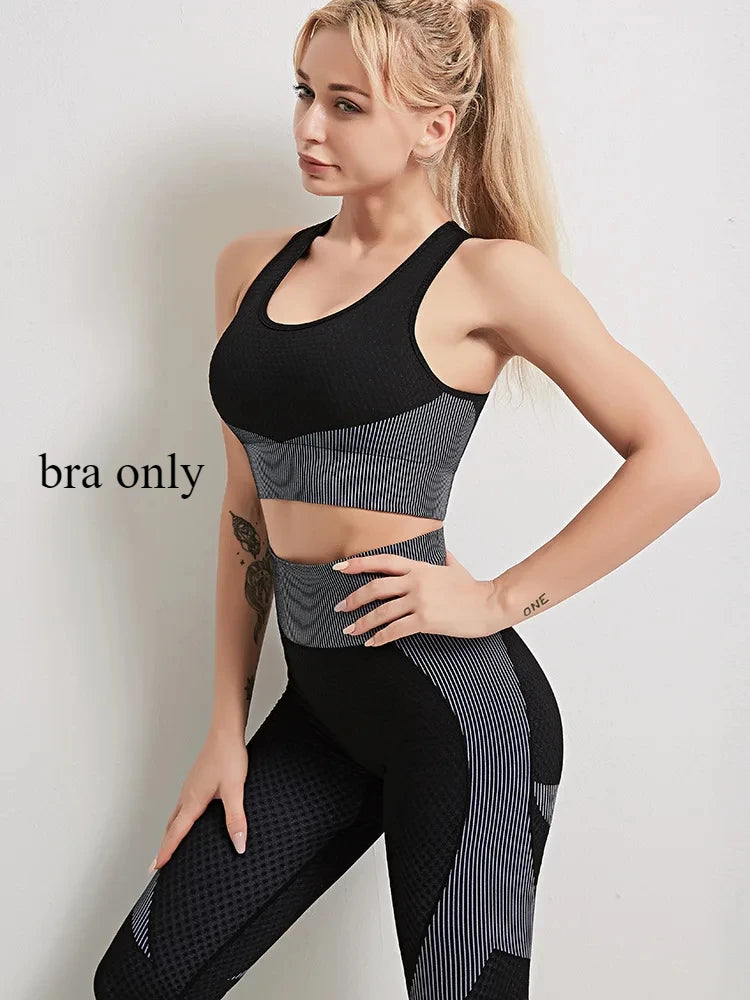 Gym Wear Yoga Top Bra Sports Outfits Seperately Sold Fitness Leggings