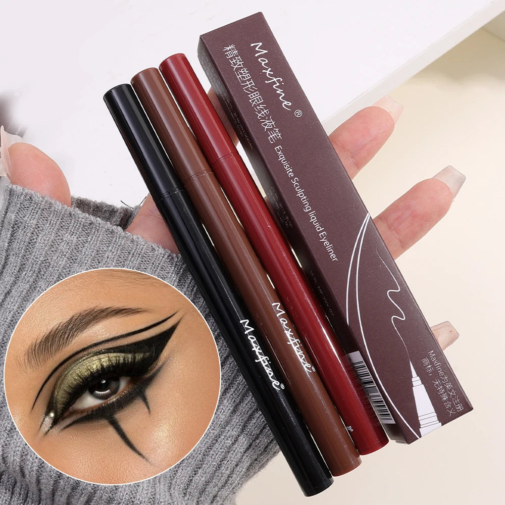 Waterproof Matte Red Liquid Eyeliner Pencil