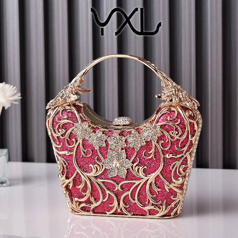 YoReAi New PU Fabric Shoulder Bags For Women Luxury Evening