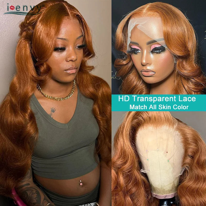Ginger Orange 13X6 Lace Front