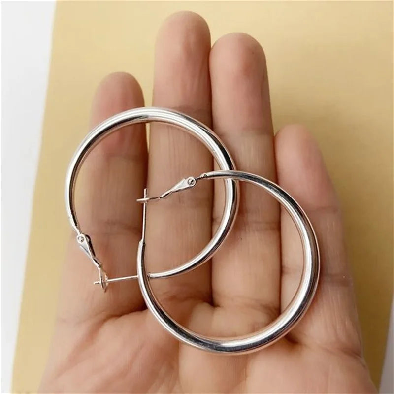 New Fashion 18K Gold Hoop Earrings For Women