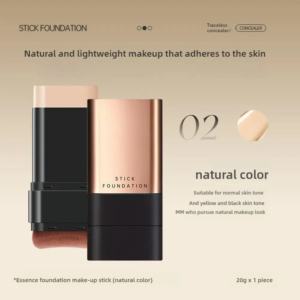2 In 1 Foundation Stick High Coverage Concealer