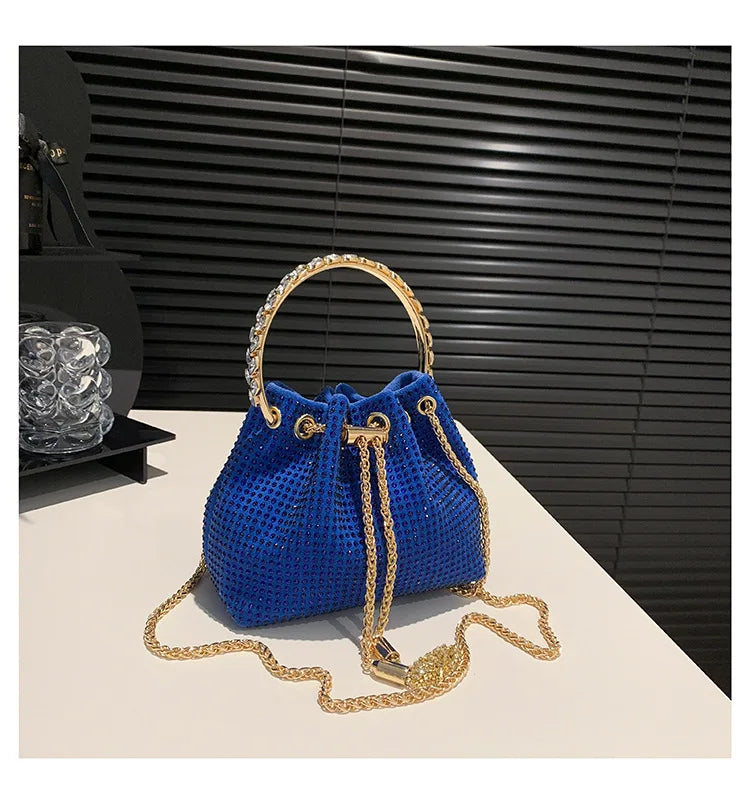 Luxury Diamonds Designer Party Handbag 2023 Tassel Chain Evening
