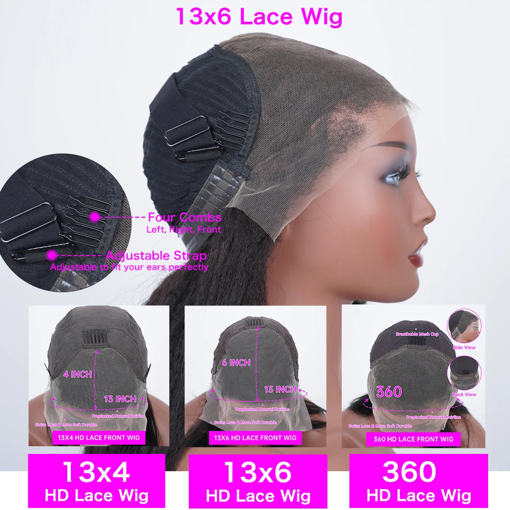 13x6 Hd Lace Frontal Wigs Loose Deep Wave Wigs
