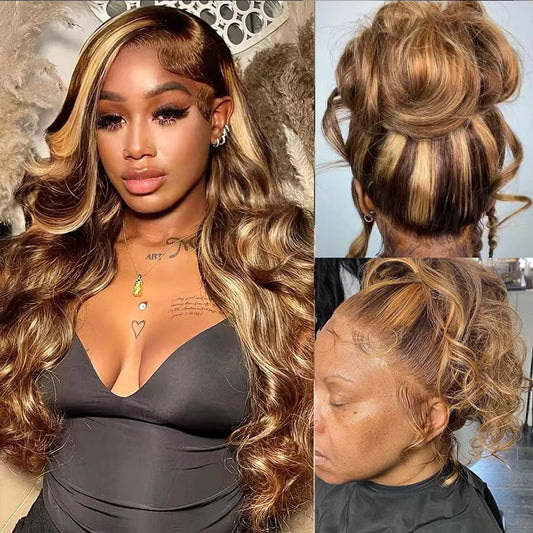 Highlight 360 Full Lace Wig Human