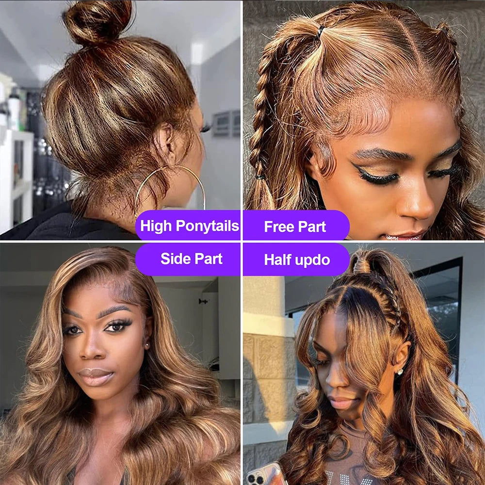 Highlight 360 Full Lace Wig Human