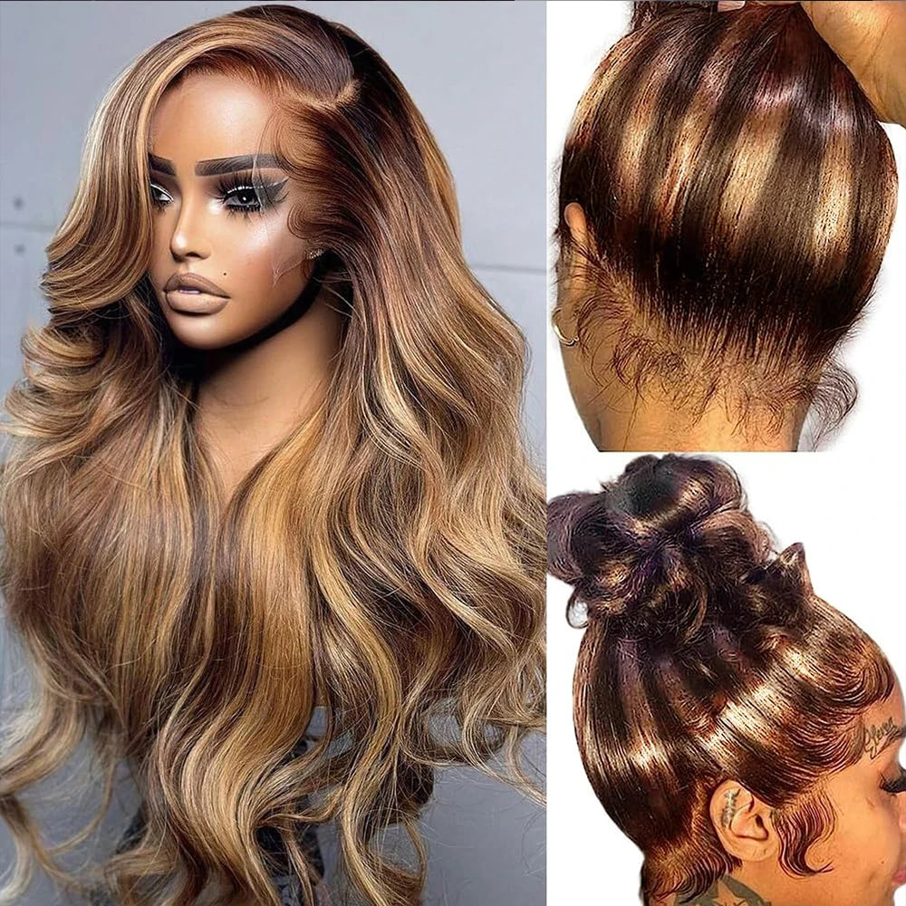 Highlight 360 Full Lace Wig Human