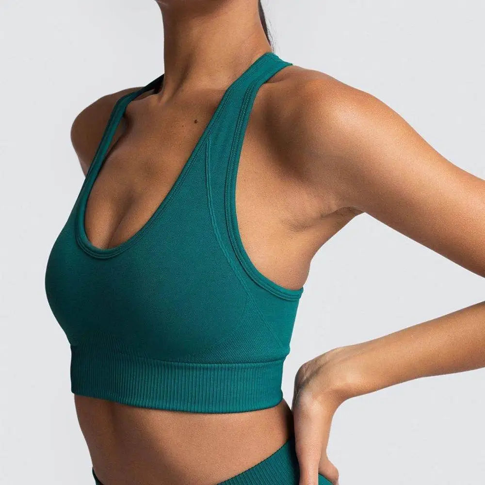 2022 Seamless Yoga Set Workout Clothes for Women Sport Set Outfit