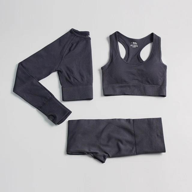 2022 Seamless Yoga Set Workout Clothes for Women Sport Set Outfit