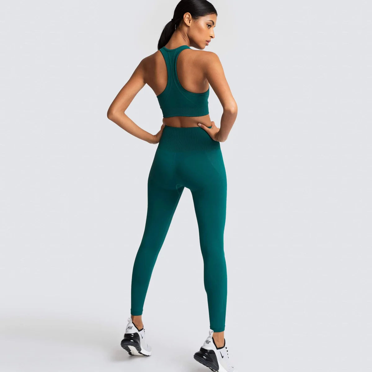 2022 Seamless Yoga Set Workout Clothes for Women Sport Set Outfit