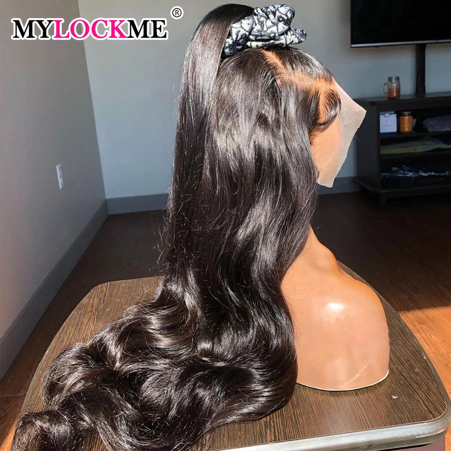 30 32 34 Inch 13x4 Lace Wig 13X6 Human Hair Lace Frontal Wig Body