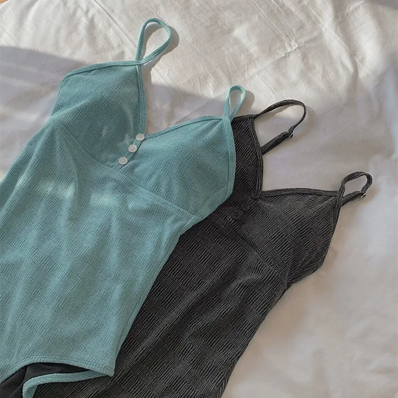 Blue One Piece Swimsuit Female 2024