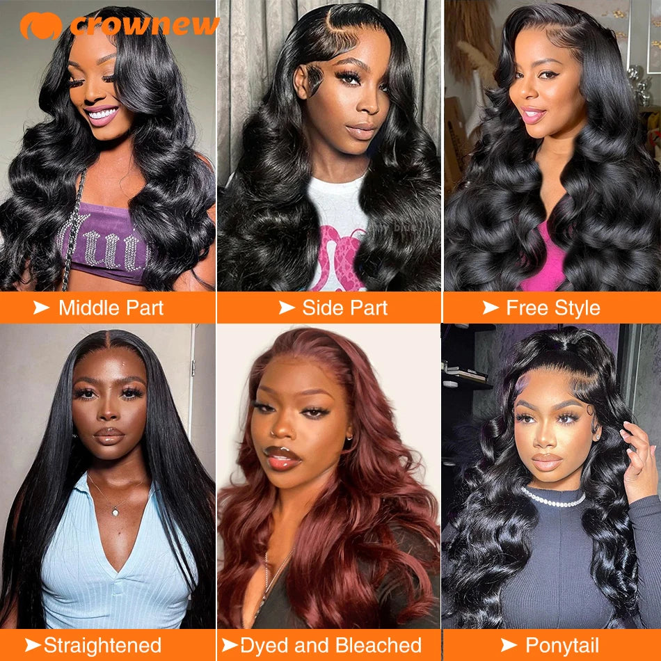 Body Wave Human Hair Wigs 13x6 HD