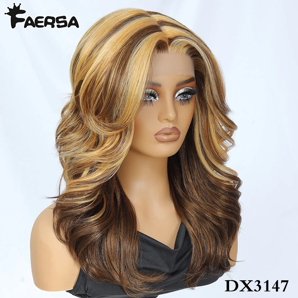 Body Wave Layered Wigs With Bangs For Women