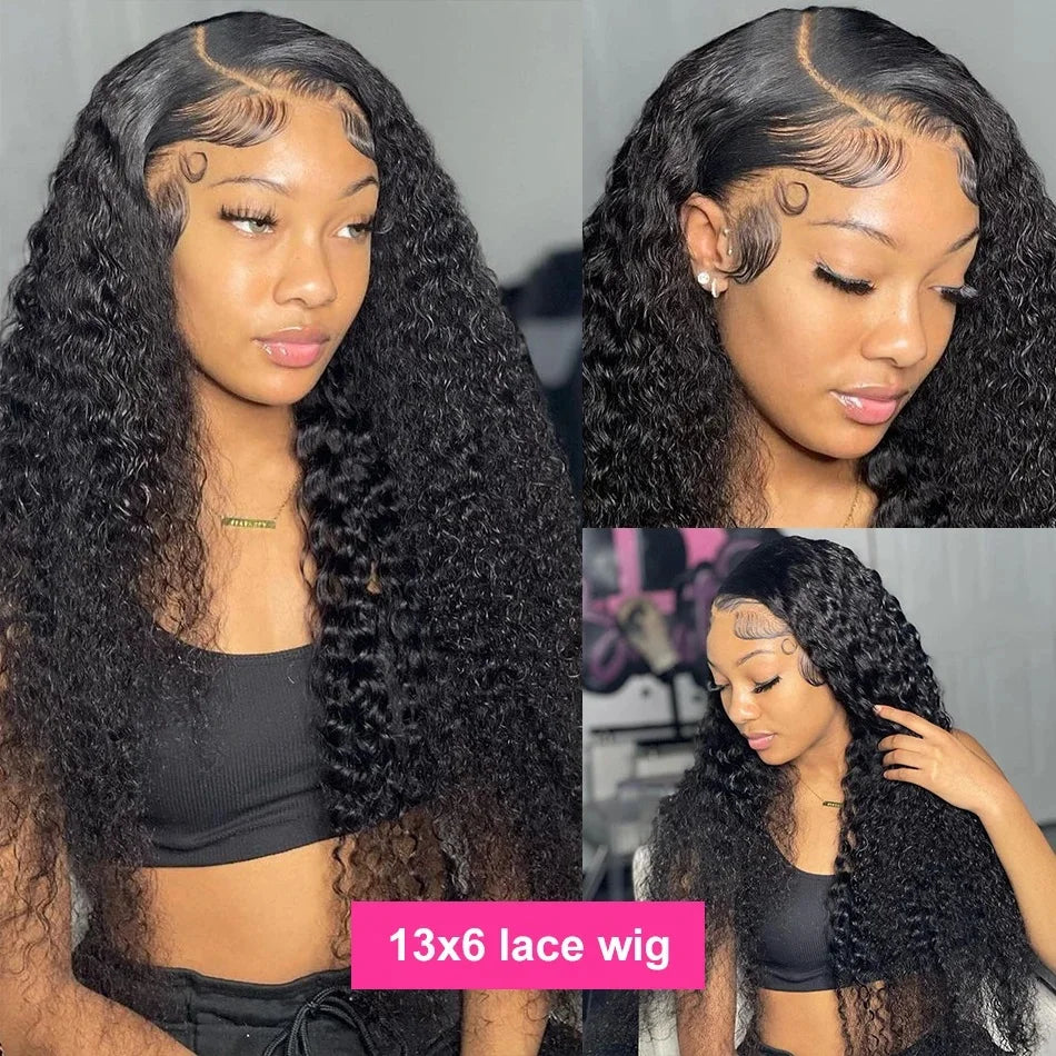 Deep Wave Frontal Wig Hd Lace Wigs On Clearance Sale 13x4 13x6 Water Wave