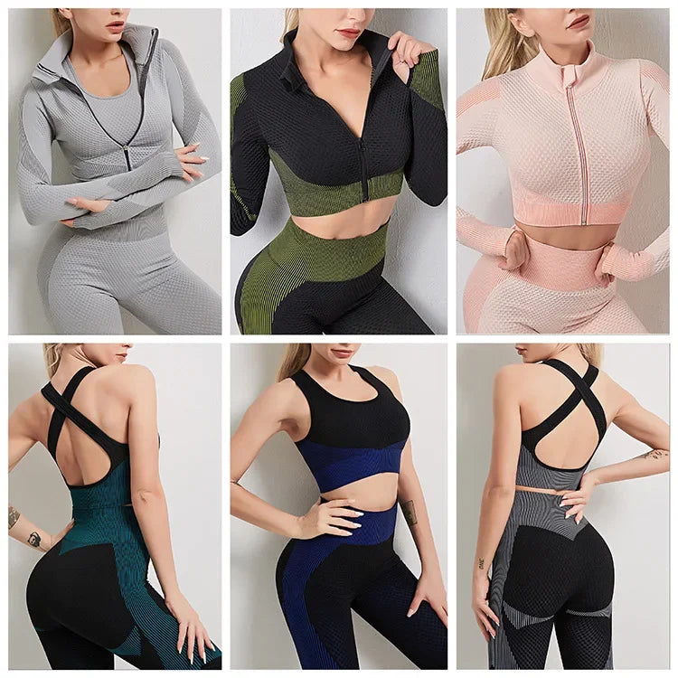 Gym Wear Yoga Top Bra Sports Outfits Seperately Sold Fitness Leggings