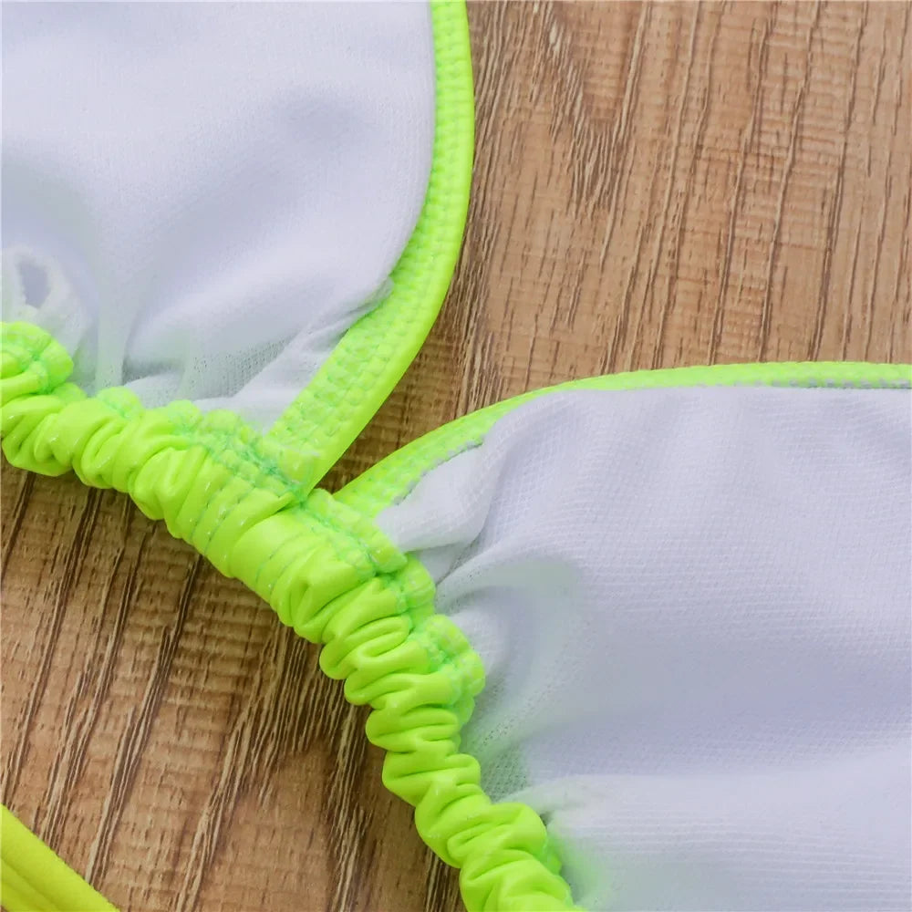 Shiny PU Mini Micro Bikini 2025