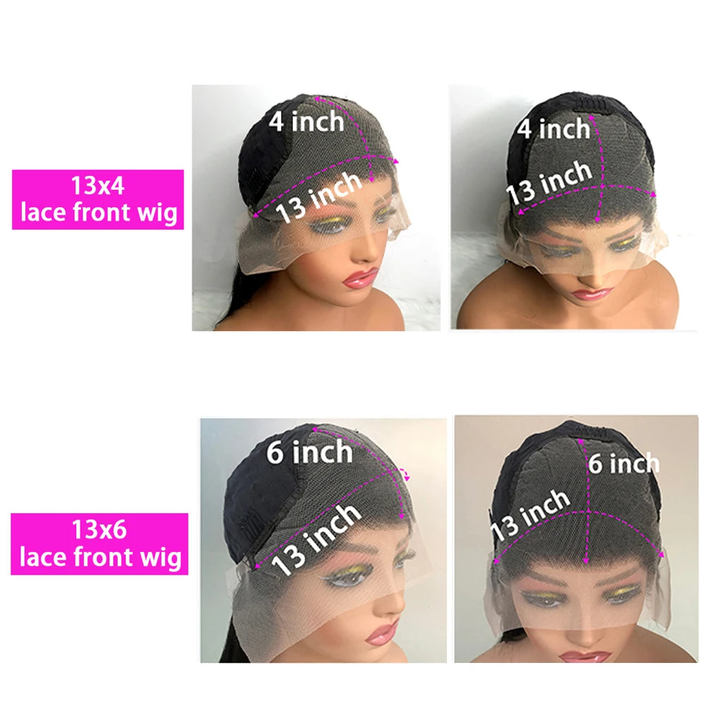 40 Inch 13x6 Hd Lace Frontal Human