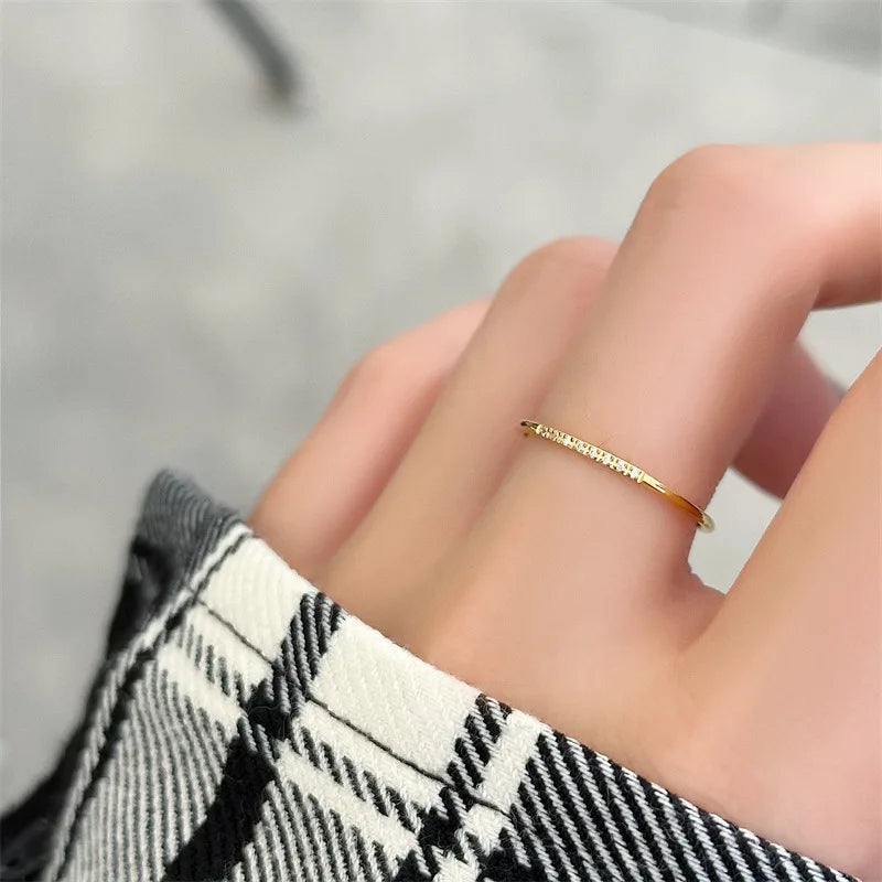 New Fashion stainless steel Cubic Zirconia