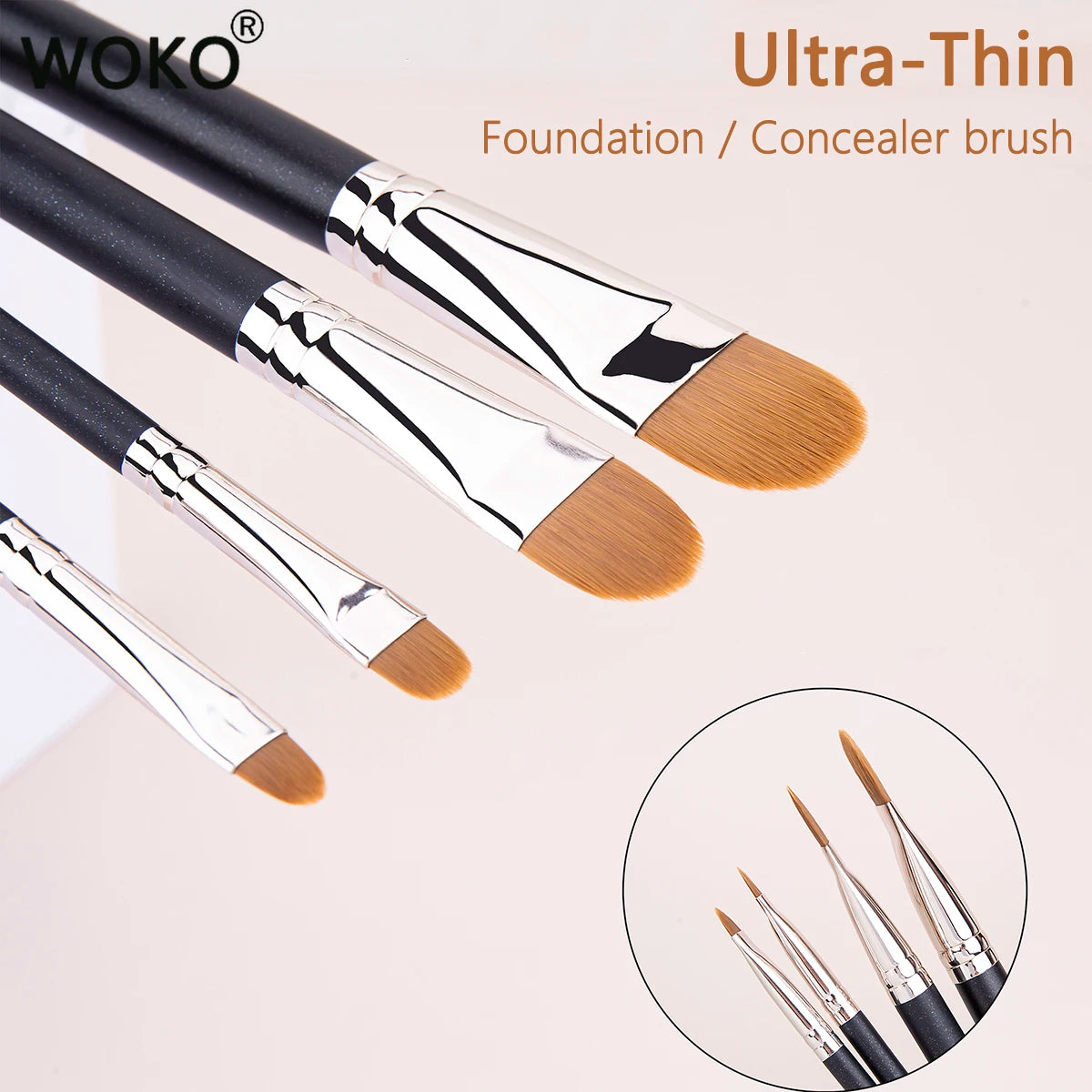 4 Types Sizes Upgraded Ultra-thin Foundation