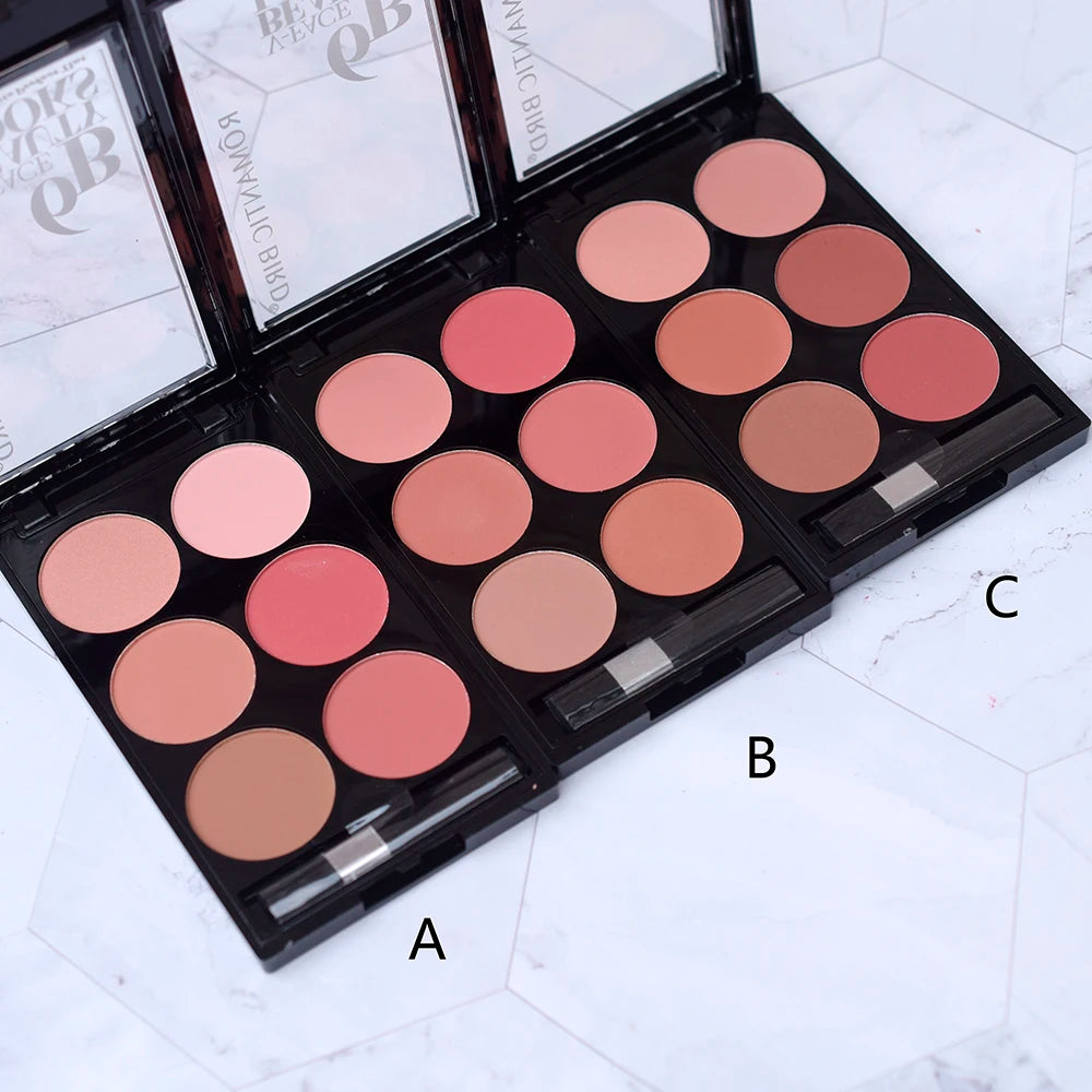 6-Color Blush & Contouring All-In-One Palette
