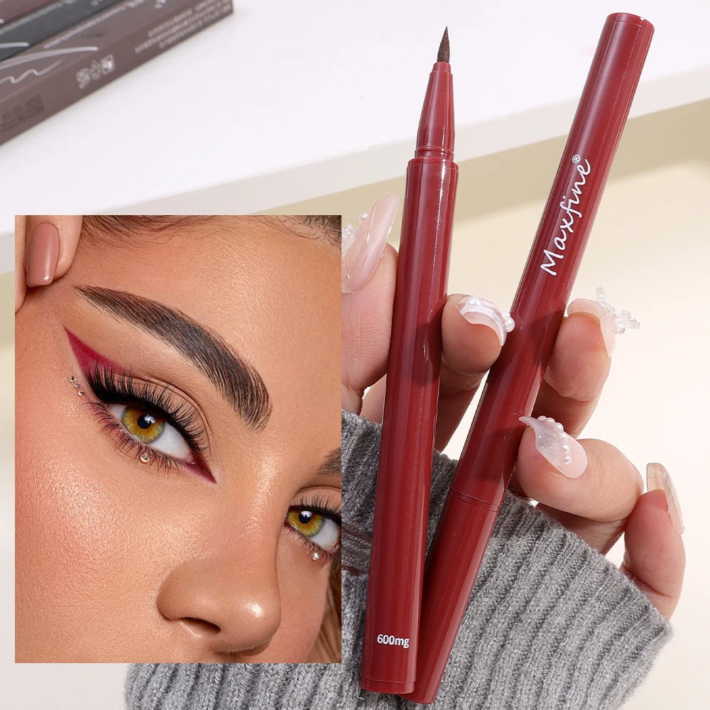 Waterproof Matte Red Liquid Eyeliner Pencil
