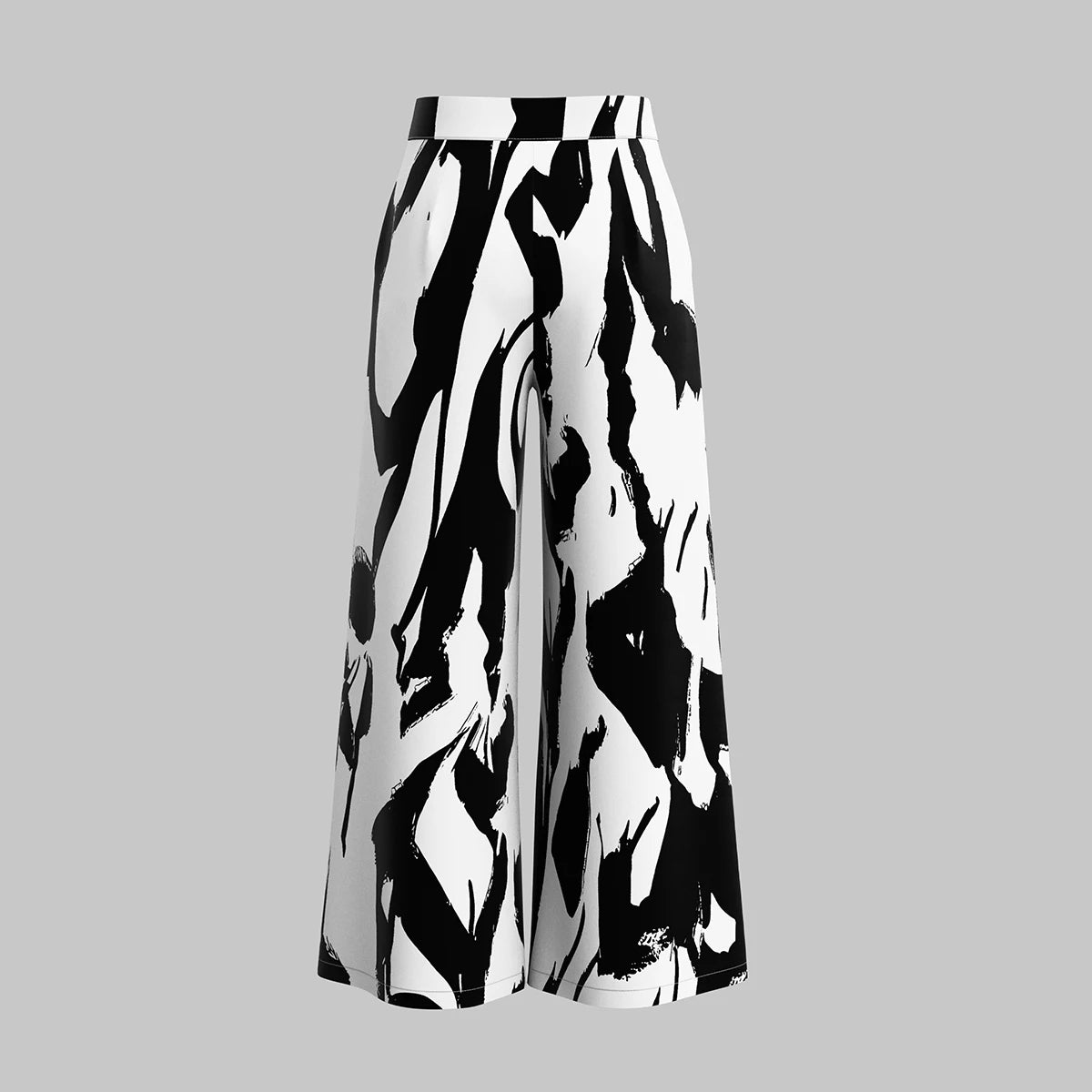 Mia Muse Women's Pants All Season Fashion Wild Graffiti