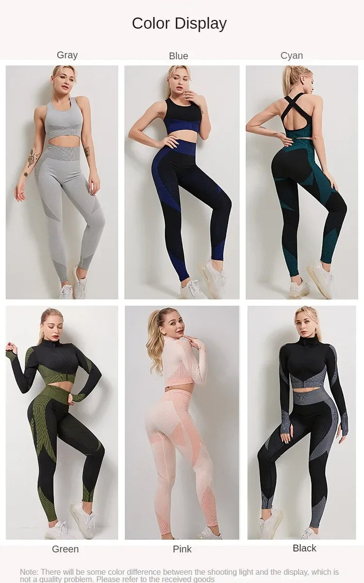 Gym Wear Yoga Top Bra Sports Outfits Seperately Sold Fitness Leggings