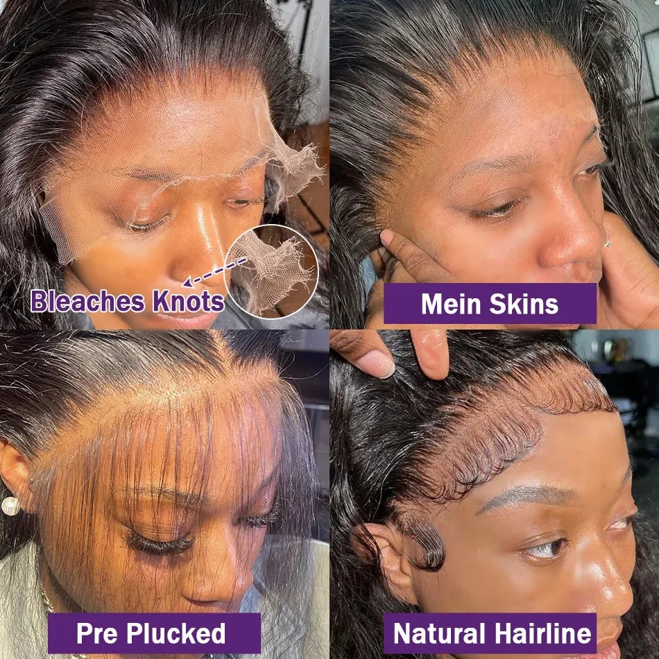 30 40 Inch Hd Lace Wig 13X6 Human