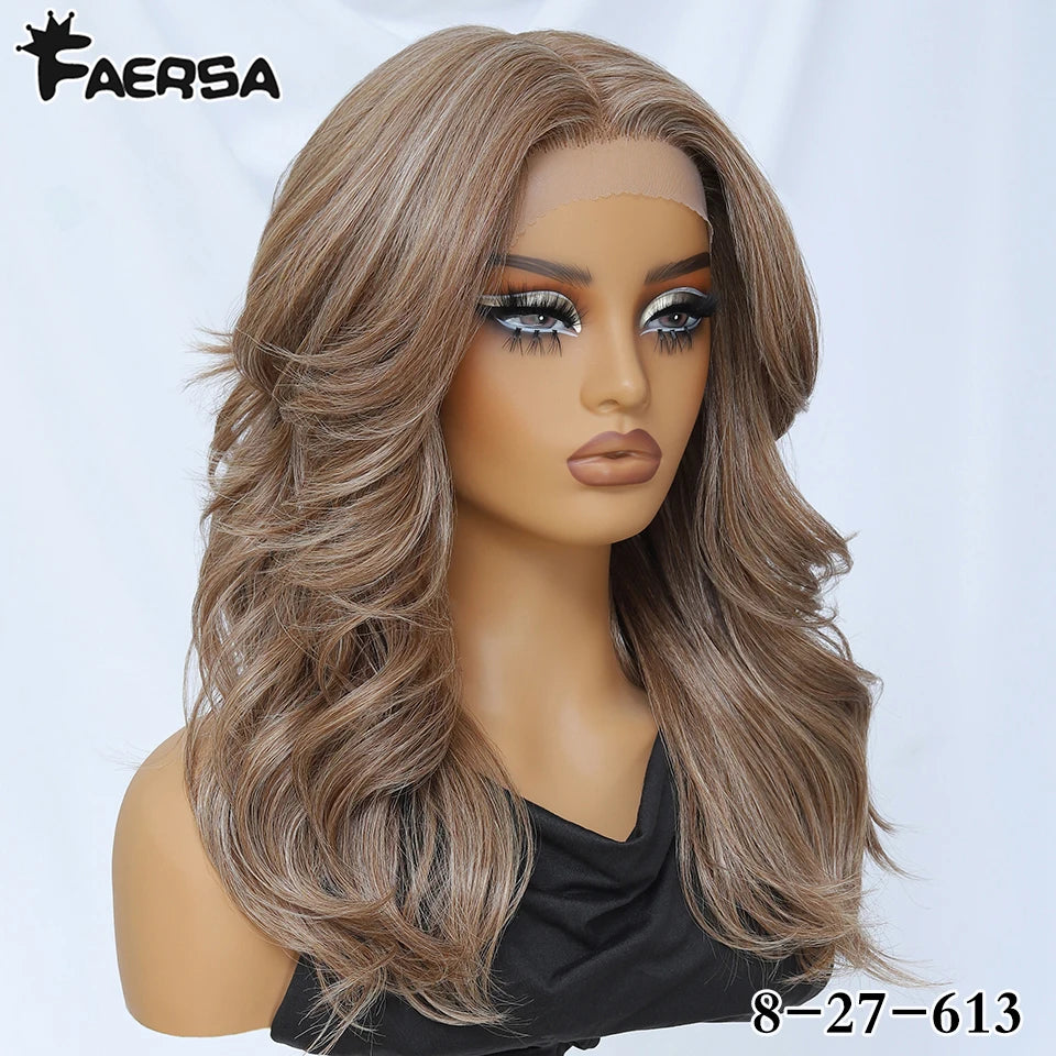 Body Wave Layered Wigs With Bangs For Women