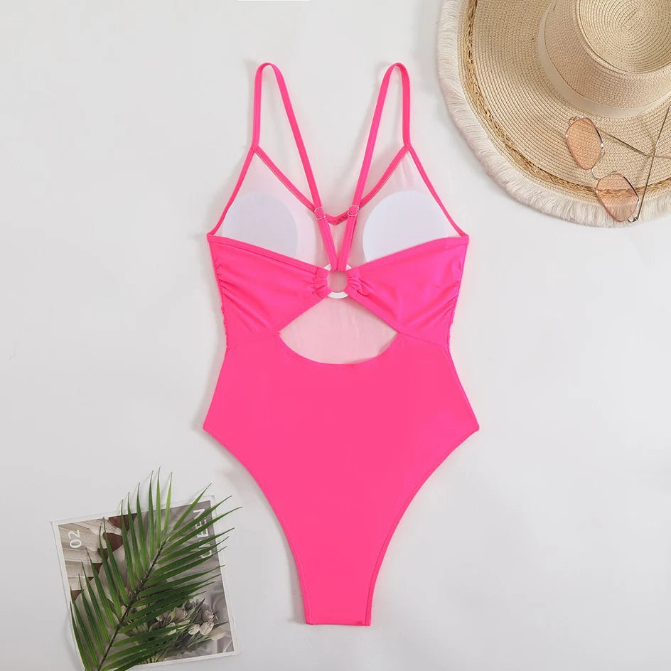 Sexy Bikinis Woman Swimwear One Piece Women's