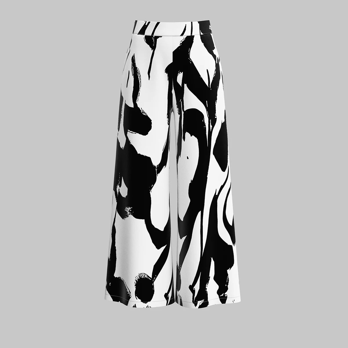 Mia Muse Women's Pants All Season Fashion Wild Graffiti