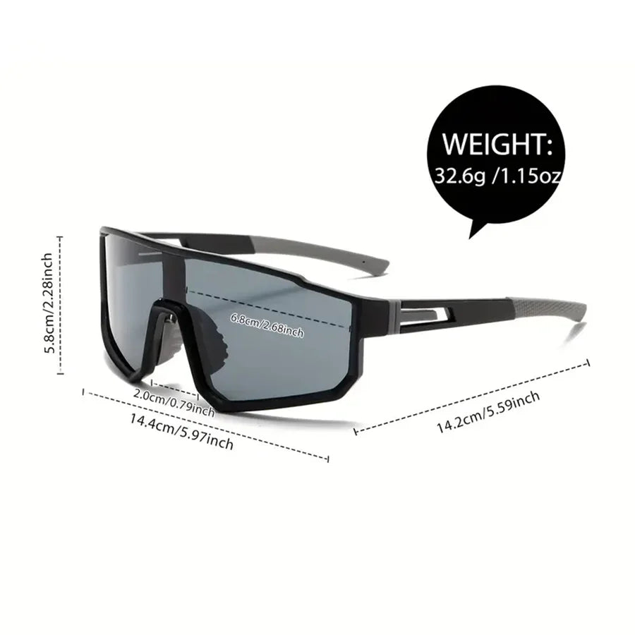 Men's Oversized Cycling Glasses