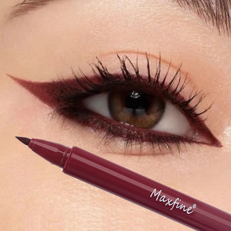 Waterproof Matte Red Liquid Eyeliner Pencil