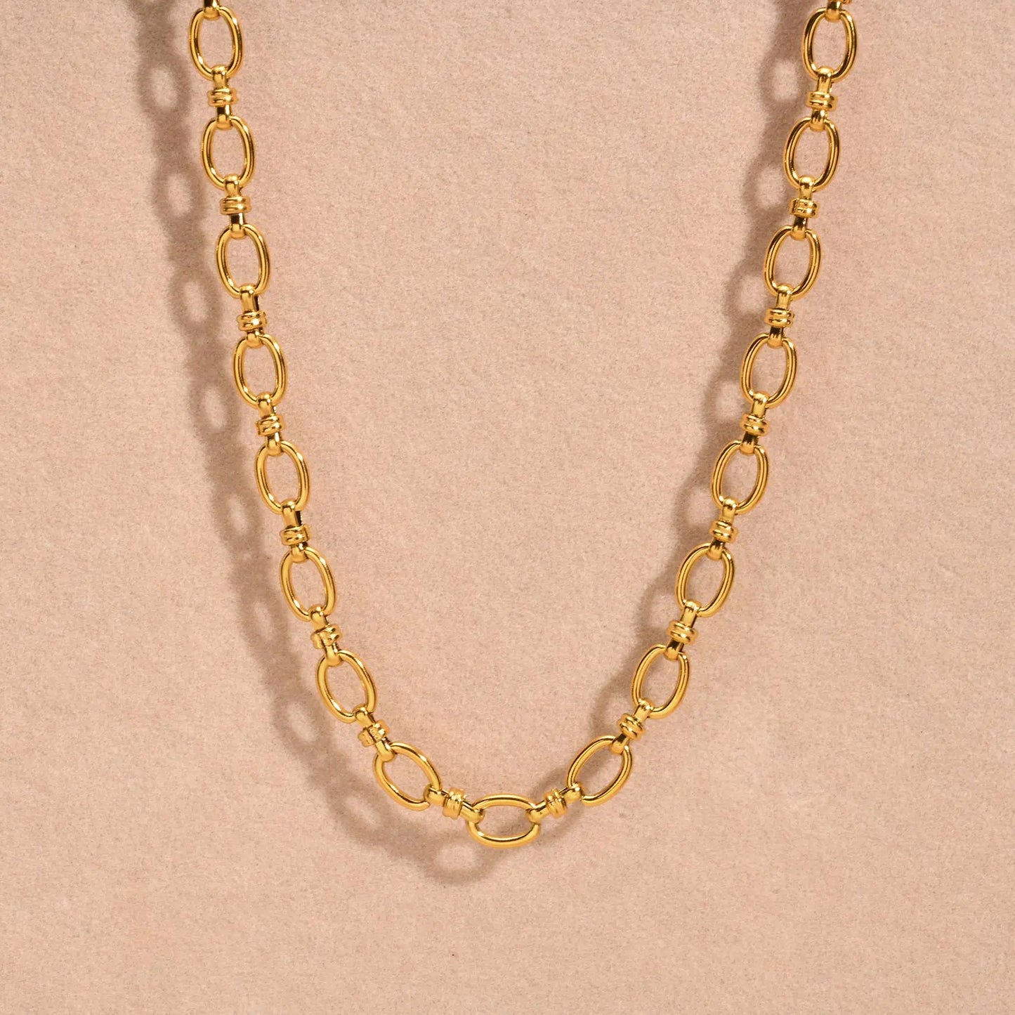 Stainless Steel Thin Chain Necklace For Women Girls,
