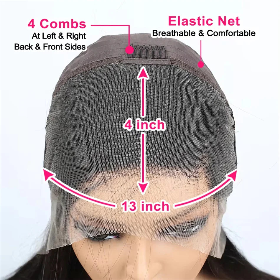 28Inch Vietnamese Hair 210 Density Body Wave Transparent
