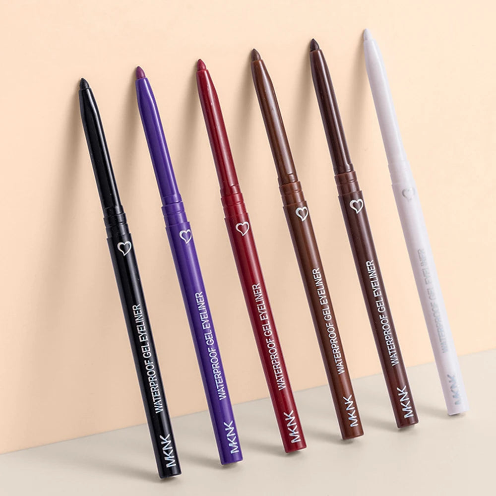 Waterproof Eyeliner Pen Smooth Matte Black Brown