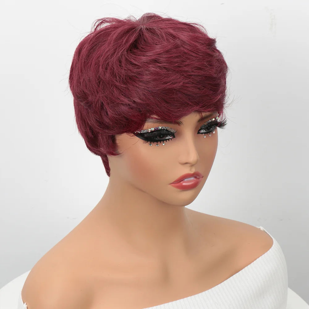 Short Bob Wig Human Hair for