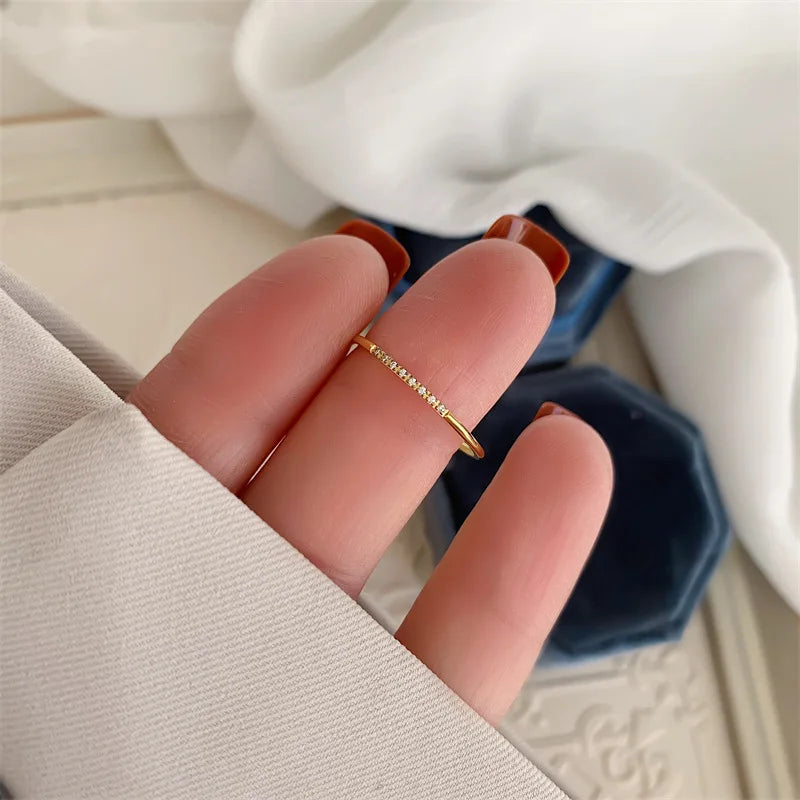 New Fashion stainless steel Cubic Zirconia